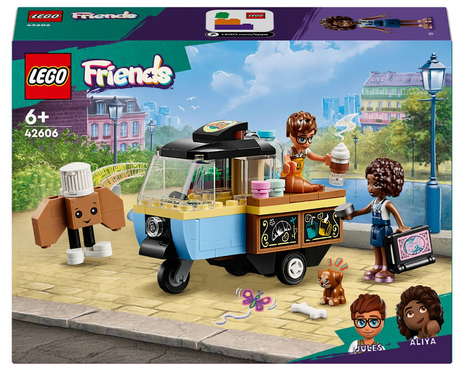 LEGO Friends Mobilna Piekarnia 125el. 6+ 42606_6