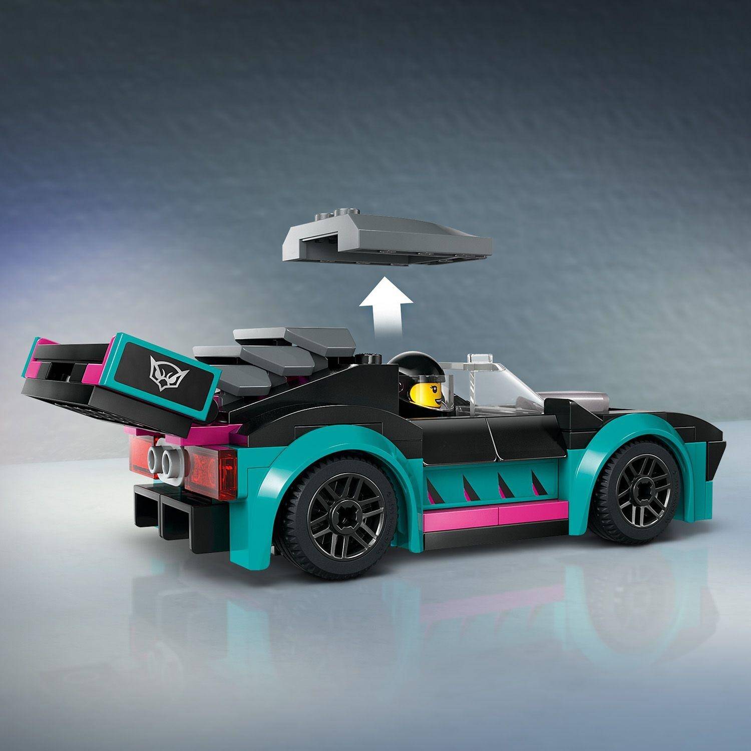 LEGO City Samochód Wyścigowy i Laweta 328el. 6+ 60406_8