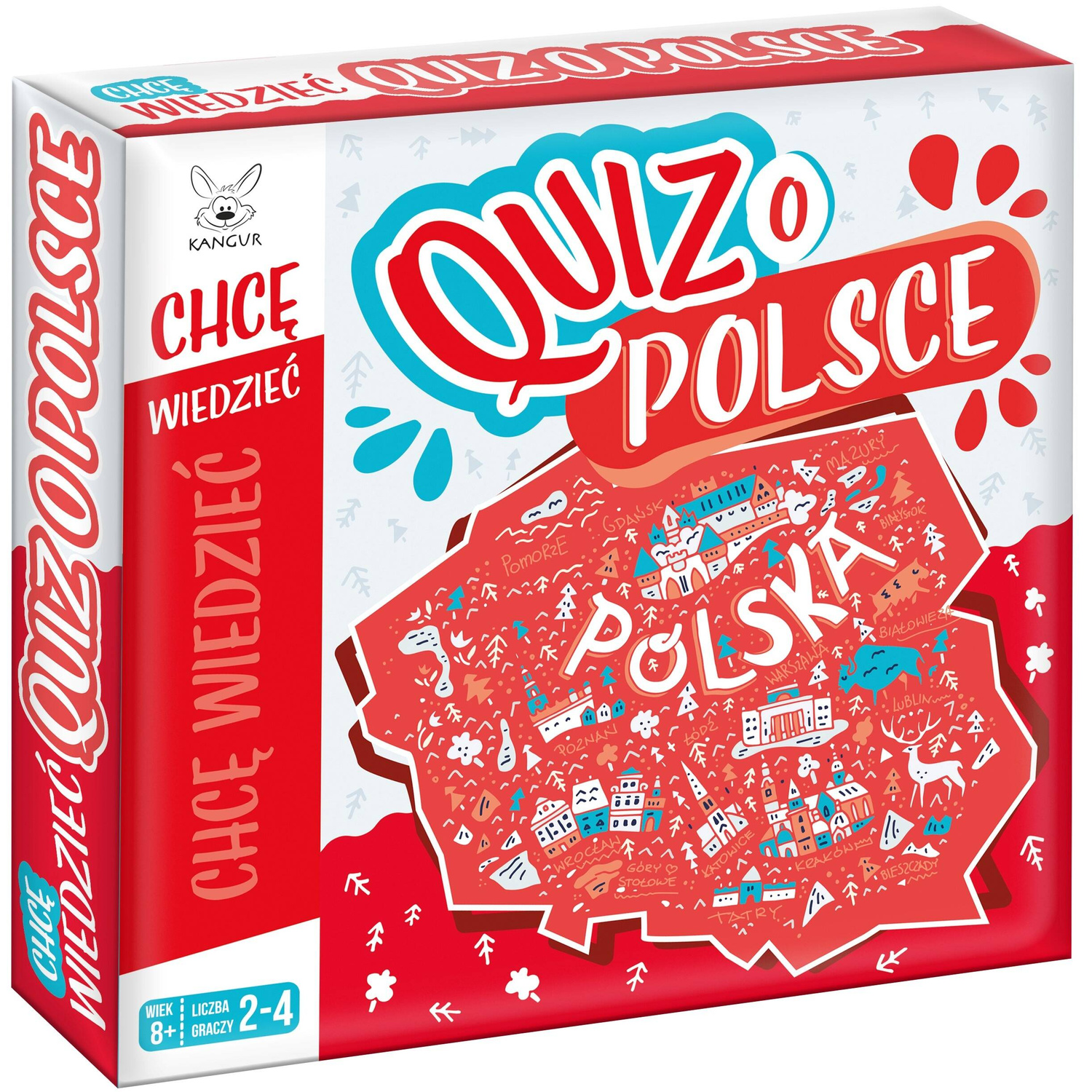 Quiz O Polsce Chcę Wiedzieć Rodzinna Gra Edukacyjna W Pytania 8+ Kangur_1