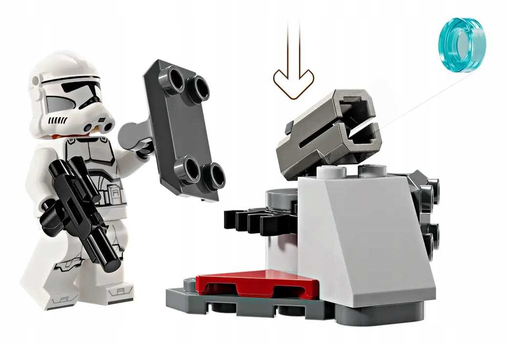 LEGO Star Wars Zestaw Bitewny Z Żołnierzem Droidem Bojowym 215el. 7+ 75372_9