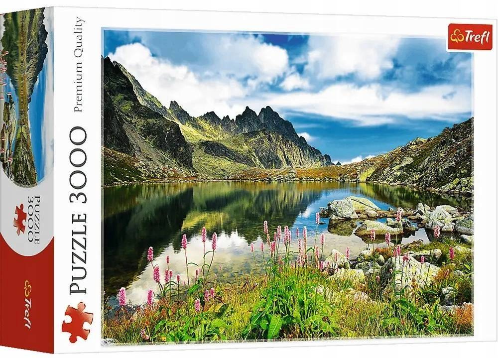 Puzzle 3000 Układanka Słowacja TATRY Staroleśniański Staw Góry 16+ Trefl_2