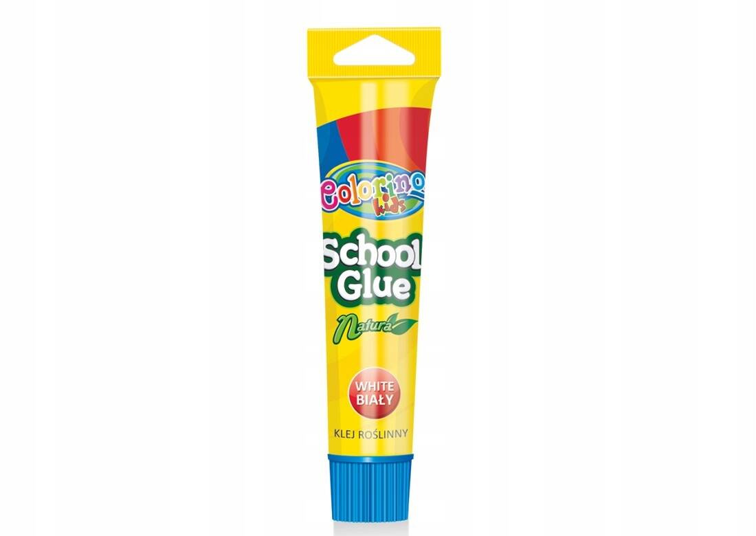 Klej Szkolny Biały Roślinny W Tubie 50g Colorino 57356_1