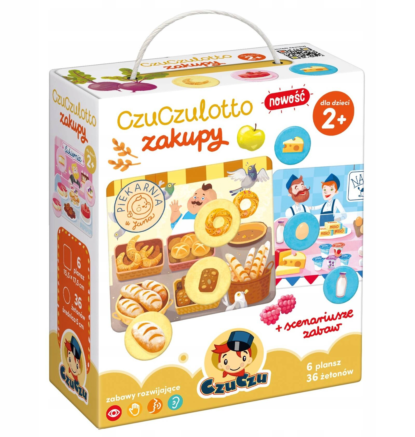 CzuCzulotto Zakupy Gra Edukacyjna 2+ CzuCzu_1