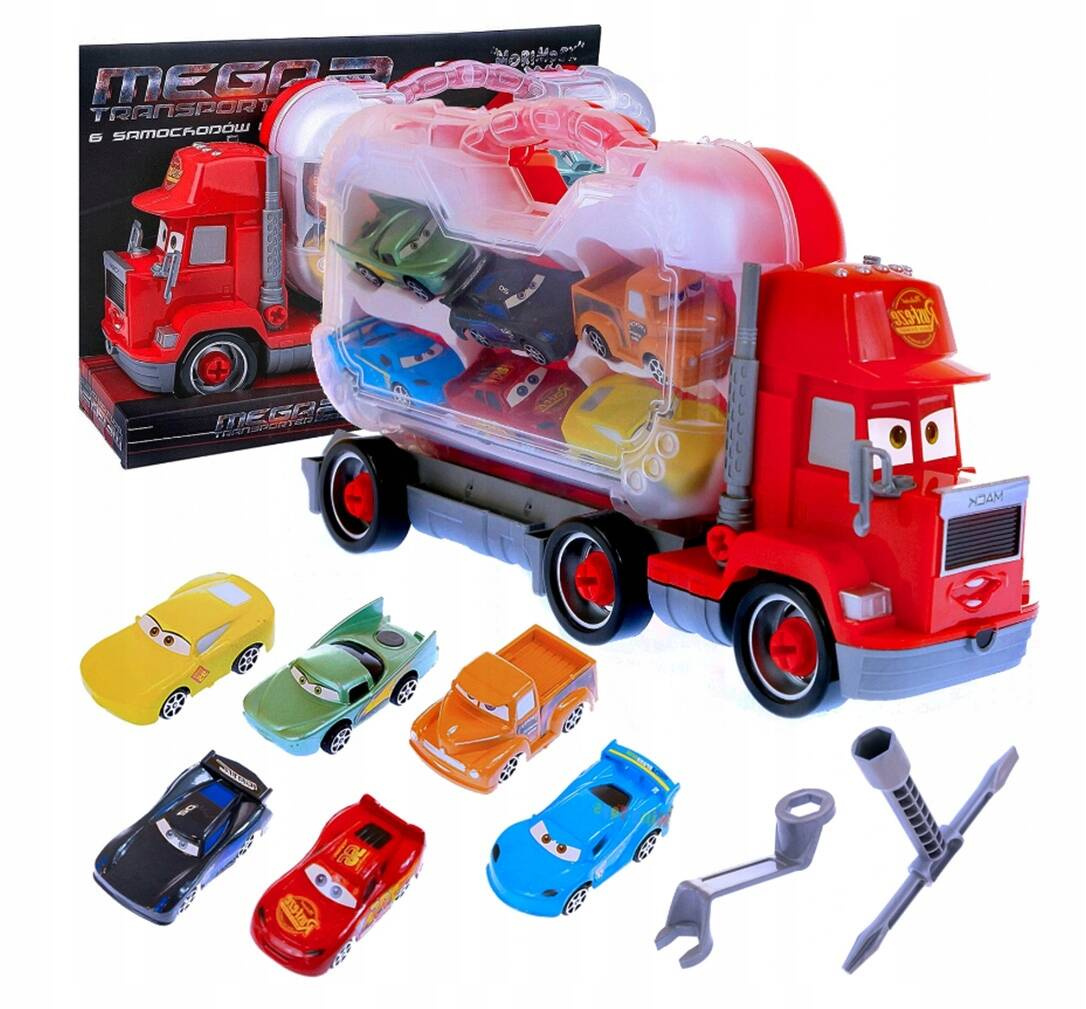 Auto Truck Do Skręcania Z Naczepą Składaj i Rozkręcaj 3+ Norimpex 3724_1