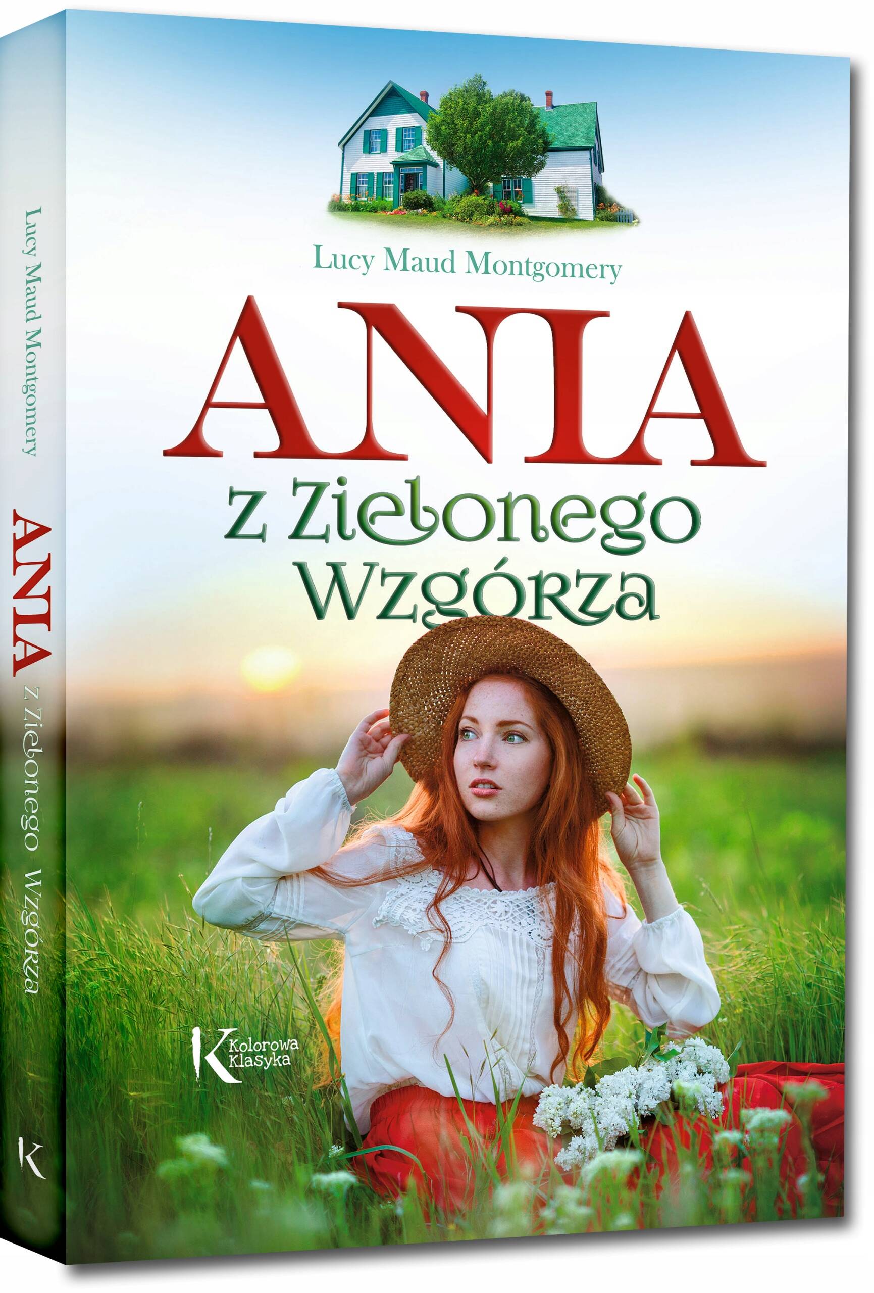 Ania Z Zielonego Wzgórza Kolorowa Klasyka Lucy Maud Montgomery BR Greg_1