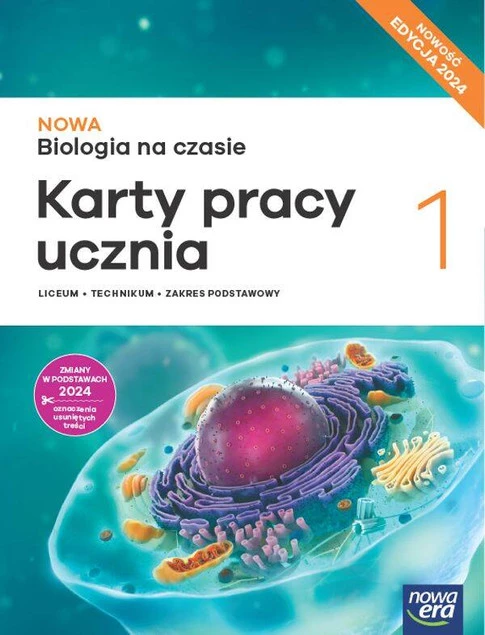 NOWA BIOLOGIA NA CZASIE ZP CZ. 1 Karty Pracy 2024 Nowa Era_1