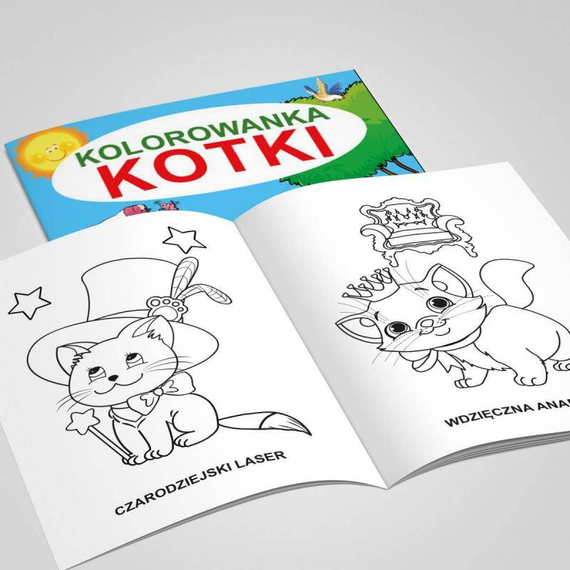 Kolorowanka Kotki Koty Zwierzątka Do Kolorowania Martel_2