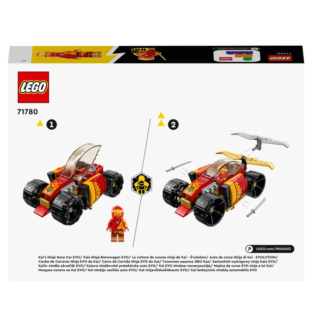 LEGO NINJAGO 71780 uliczna wyścigówka