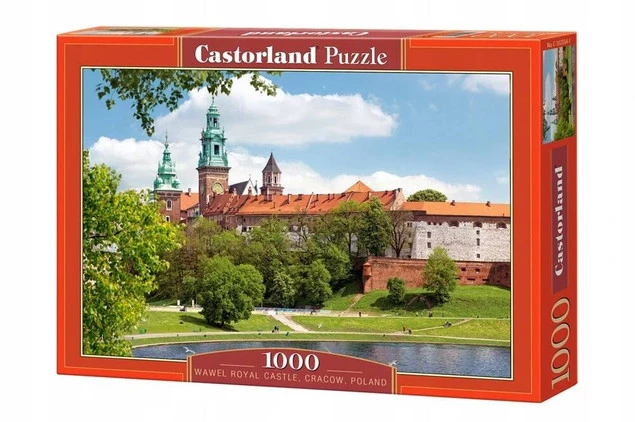 Puzzle 1000 Układanka Kraków POLSKA Zamek Królewski Wawel 9+ Castorland_2