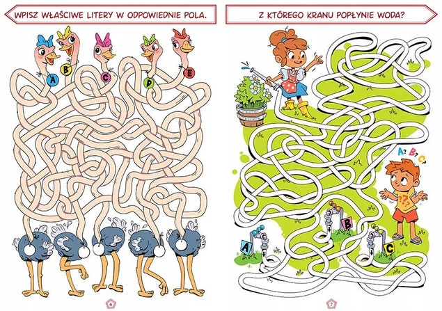 Labirynty Łamigłówki Rozwijające Umysł i Wyobraźnię 3+ Fenix_3