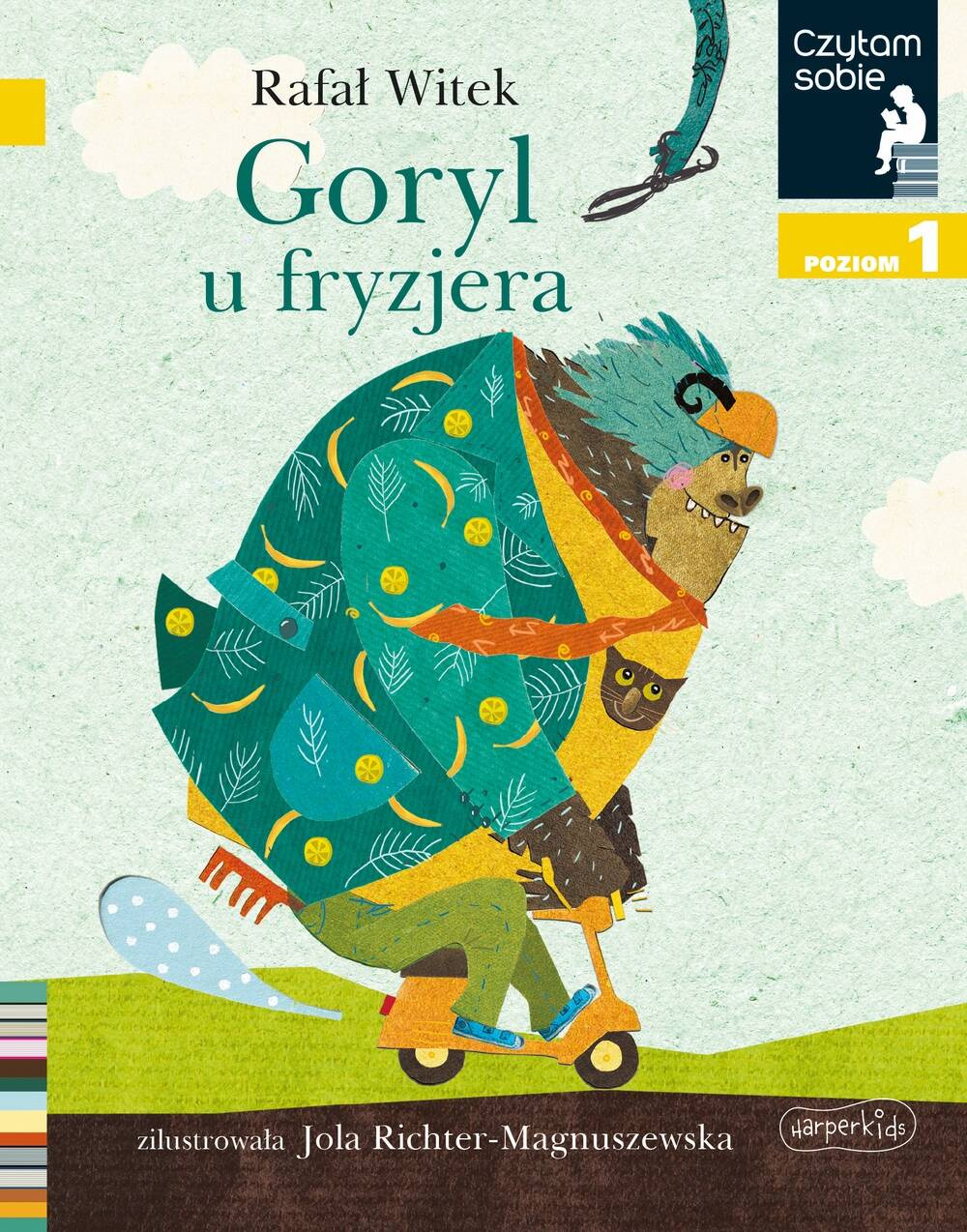 Goryl U Fryzjera Czytam Sobie Poziom 1 Nauka Czytania Rafał Witek 5+_1