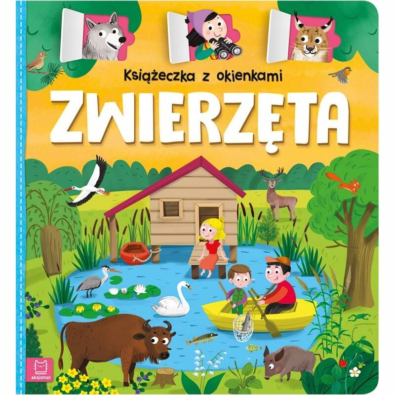 Książeczka Z Okienkami Zwierzęta Agnieszka Bator 0+ Aksjomat 3479_1