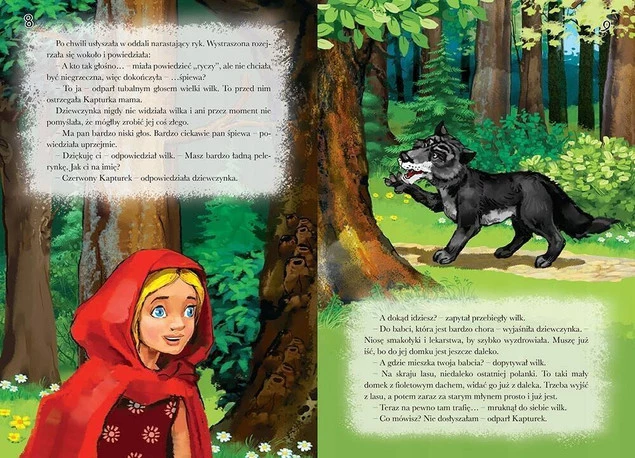 3x Pakiet Baśni Andersen Bracia Grimm Perrault Kolorowa Klasyka Greg_10