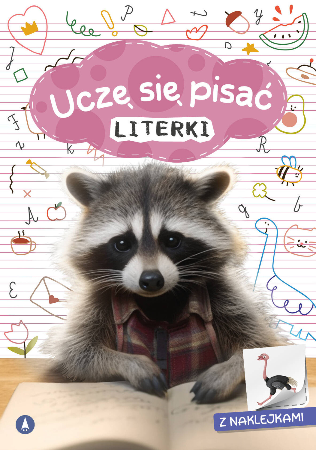 Uczę Się Pisać Literki + NAKLEJKI Skrzat_1