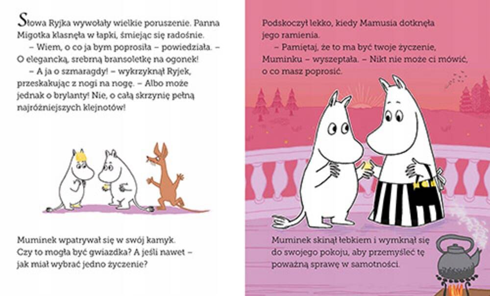 Muminek i Gwiazdka Z Nieba Tove Jansson 3+ HarperKids_2