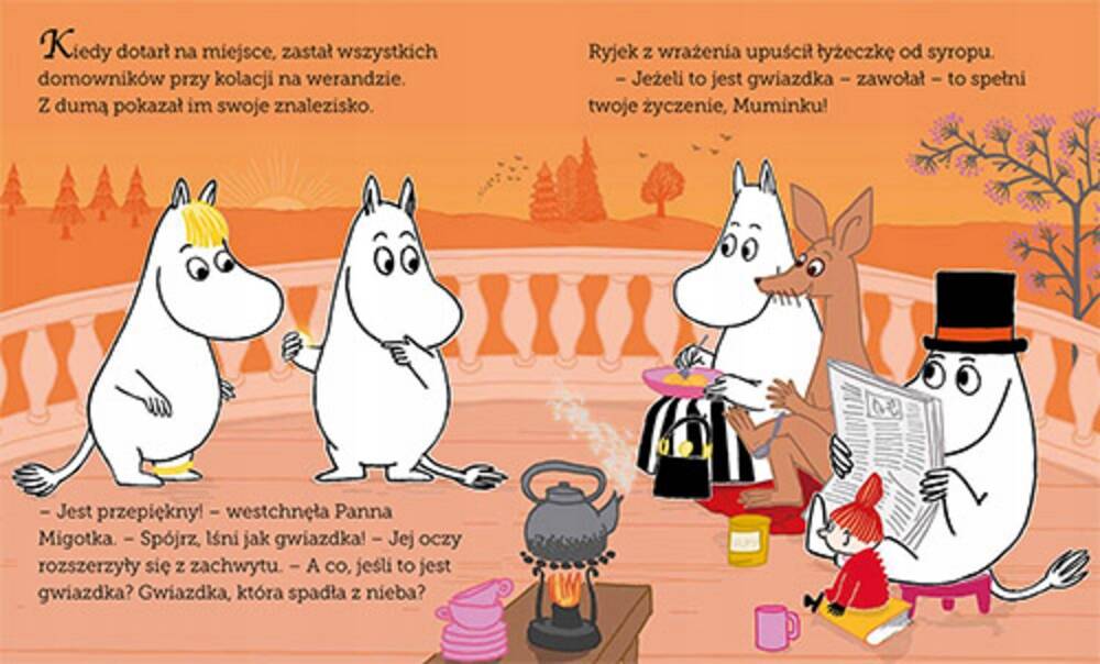 Muminek i Gwiazdka Z Nieba Tove Jansson 3+ HarperKids_3