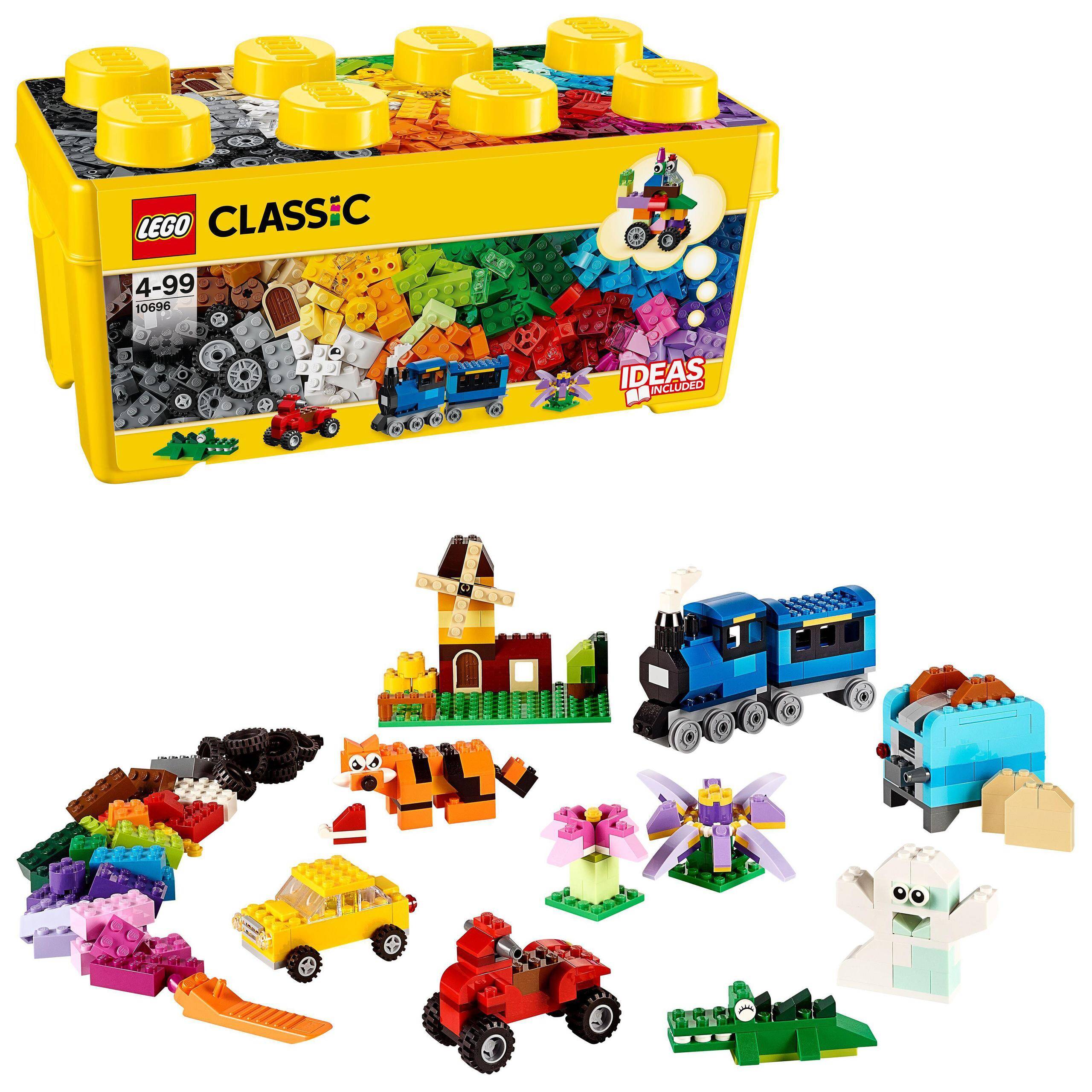 LEGO Classic Kreatywne Klocki Średnie Pudełko 484el. 4-99+ 10696_1