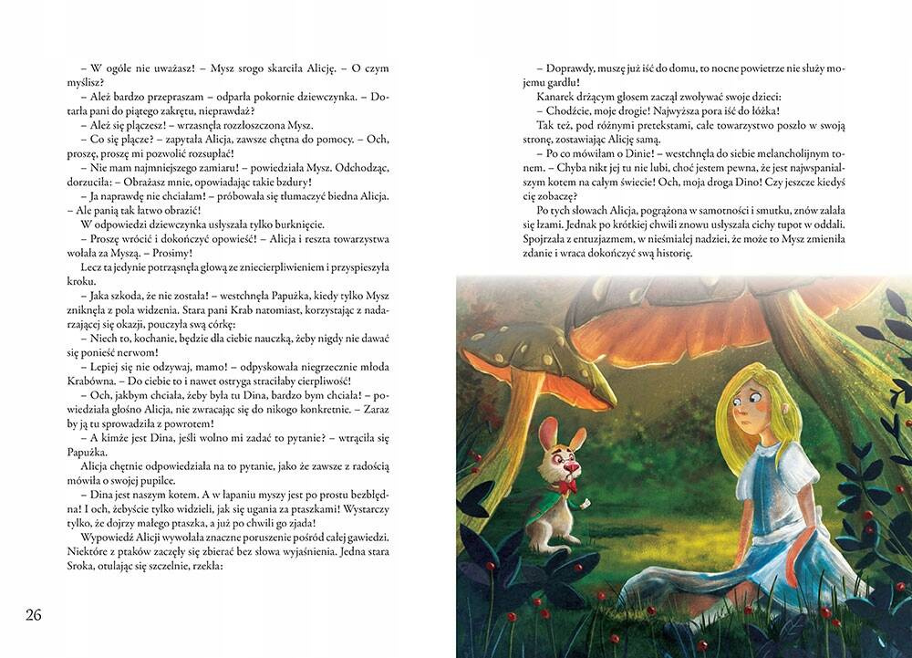 Alicja w Krainie Czarów Lewis Carroll KOLOROWA Klasyka TW Greg_4