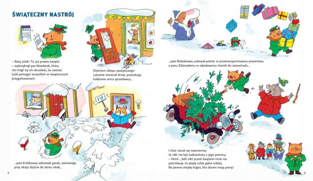 Kiedy przychodzi Święty Mikołaj? Richard Scarry wyd. Babaryba_3