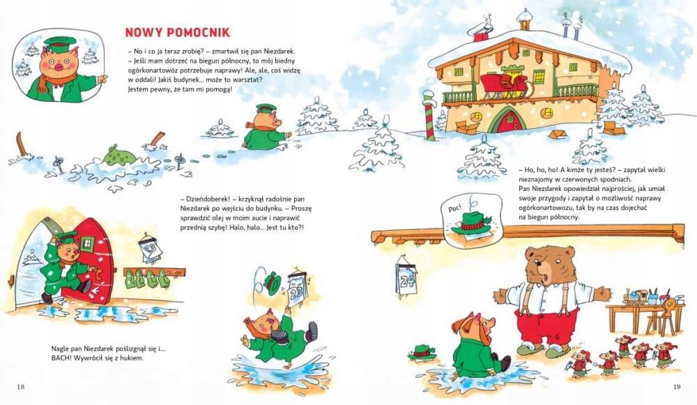 Kiedy przychodzi Święty Mikołaj? Richard Scarry wyd. Babaryba_4