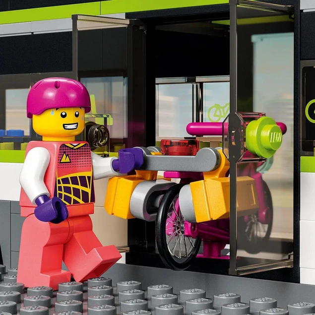 LEGO City 60337 elementy pociągu