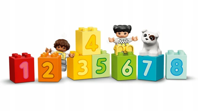 LEGO DUPLO 10954 – zabawa klockami z cyframi