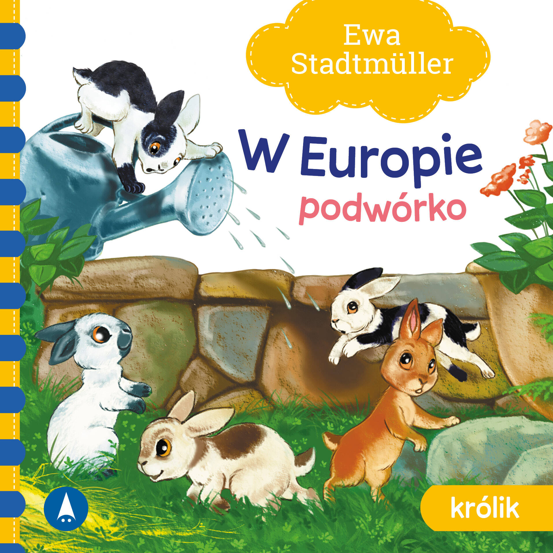 W Europie Podwórko Królik Ewa Stadtmüller Bajki i Wierszyki 2+ Skrzat (TW)_1