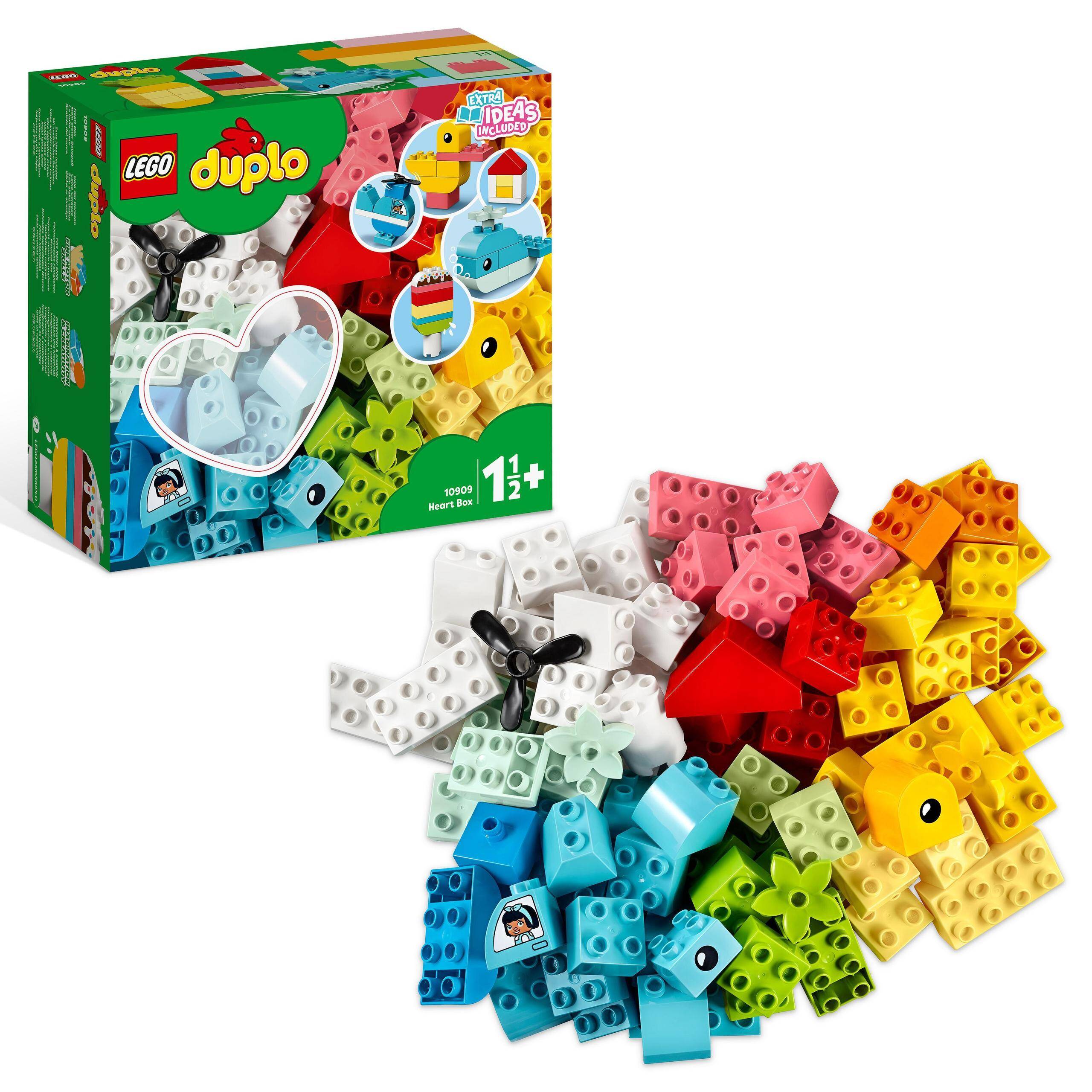 LEGO Duplo Pudełko Z Serduszkiem 80 el. 1,5+ 10909_1