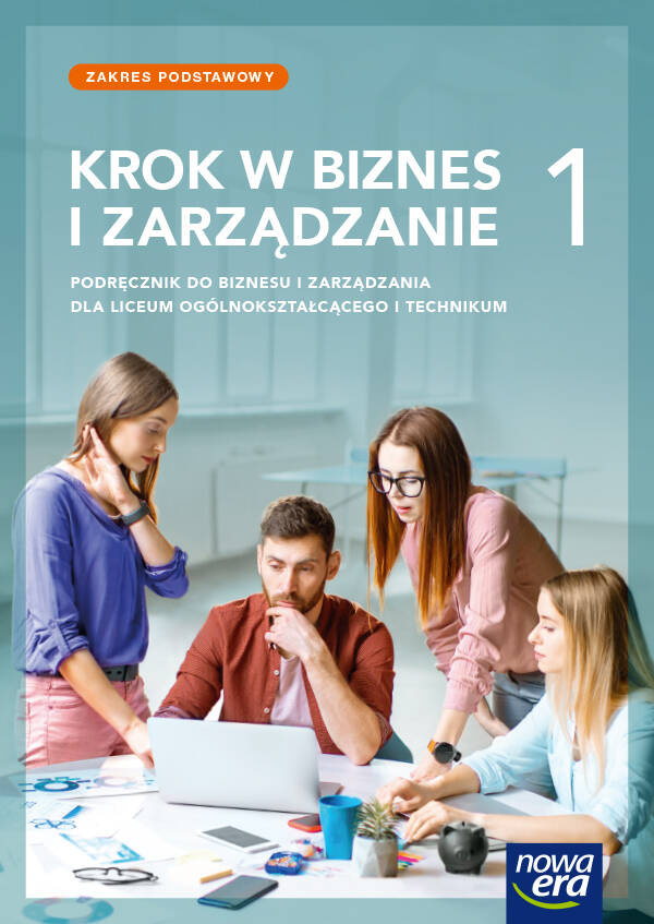 KROK W BIZNES I ZARZĄDZANIE 1 LO Podręcznik + Karty Pracy PODSTAWOWY_2