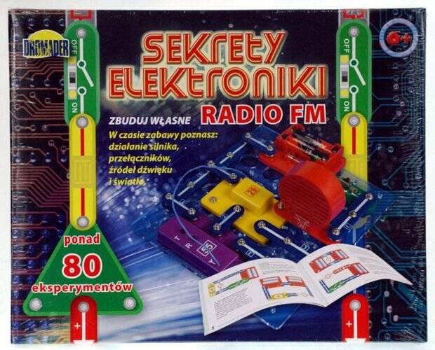 Sekrety Elektronik Radio FM Zestaw Małego Elektronika Nauka Dromader 85956_3