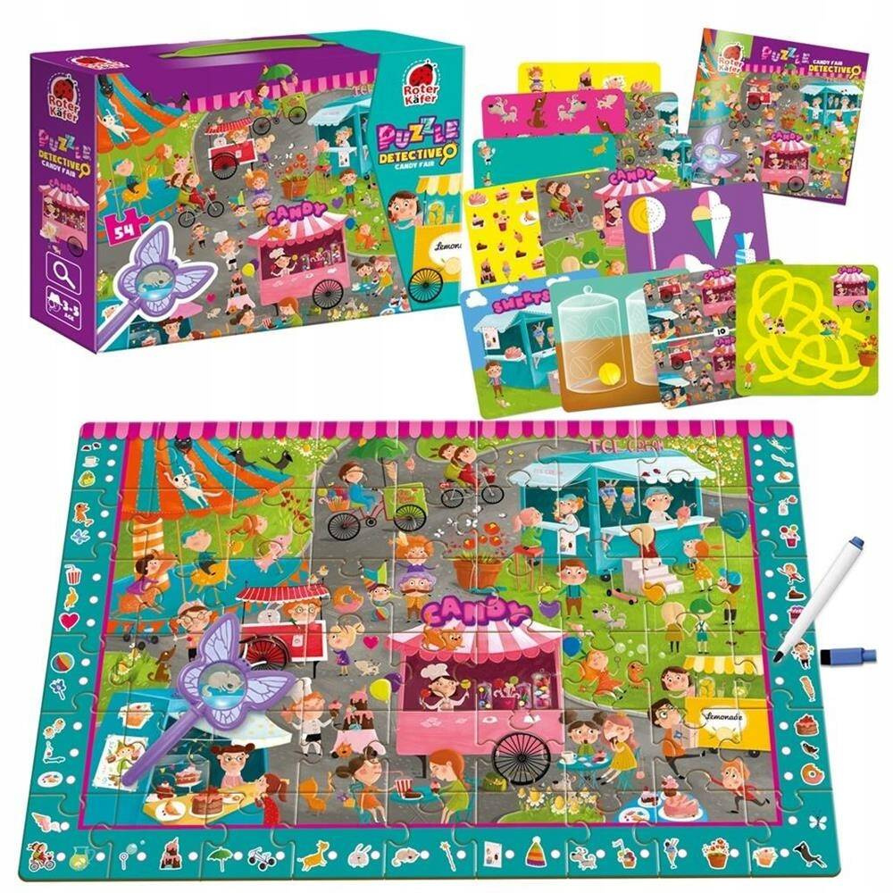 Puzzle Edukacyjne Candy Fair Tekturowe Cukierki Cukiernia 3+ Roter Kafer_2