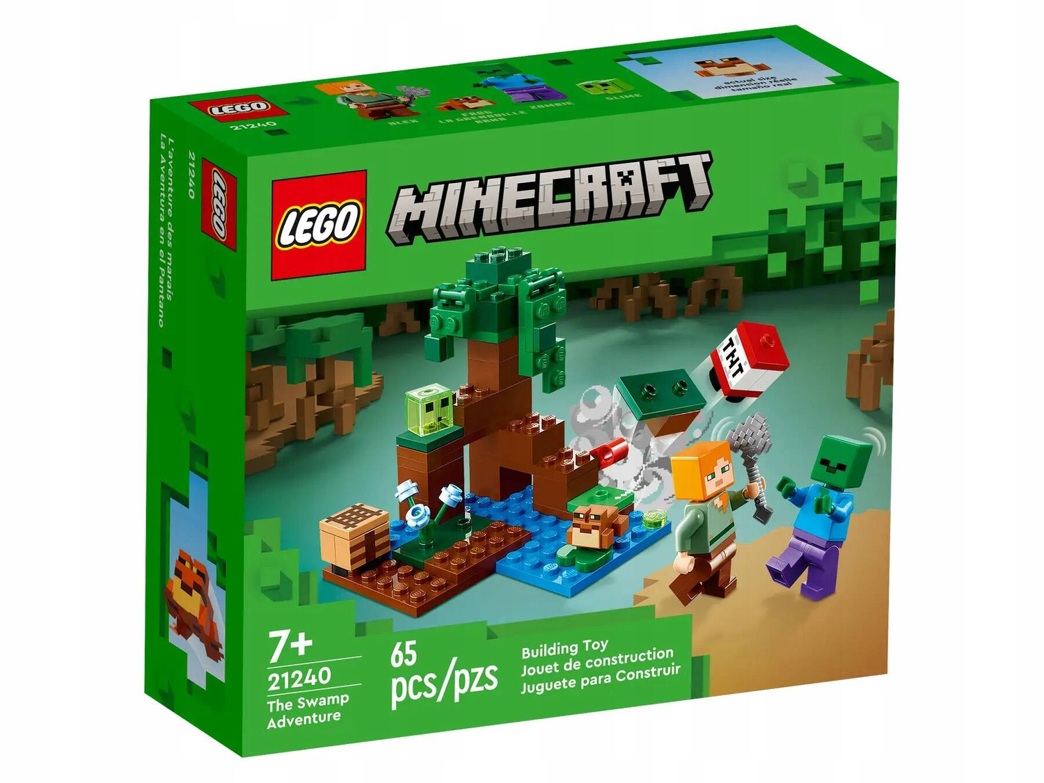 LEGO Minecraft Przygoda Na Mokradłach 65el. 7+ 21240_1