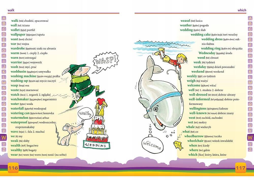 Ilustrowany Słownik Angielsko-Polski, Polsko-Angielski BR Greg_2