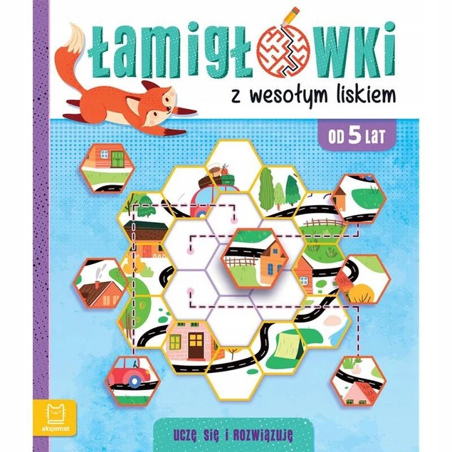 Łamigłówki Z Wesołym Liskiem Uczę Się i Rozwiązuję 5+ Aksjomat 4004_1