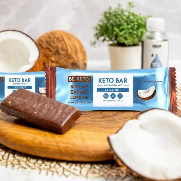 BeKeto Keto Baton Kokos w Czekoladzie 40 g zdjęcie główne