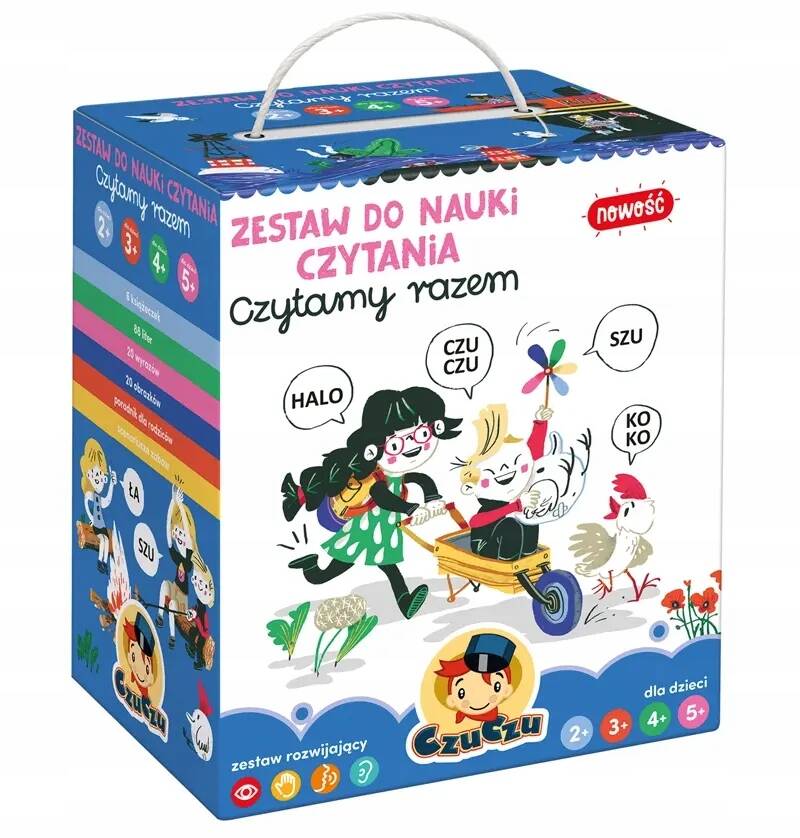 Czytamy Razem Książeczki Do Nauki Czytania 2-5+ CzuCzu_1