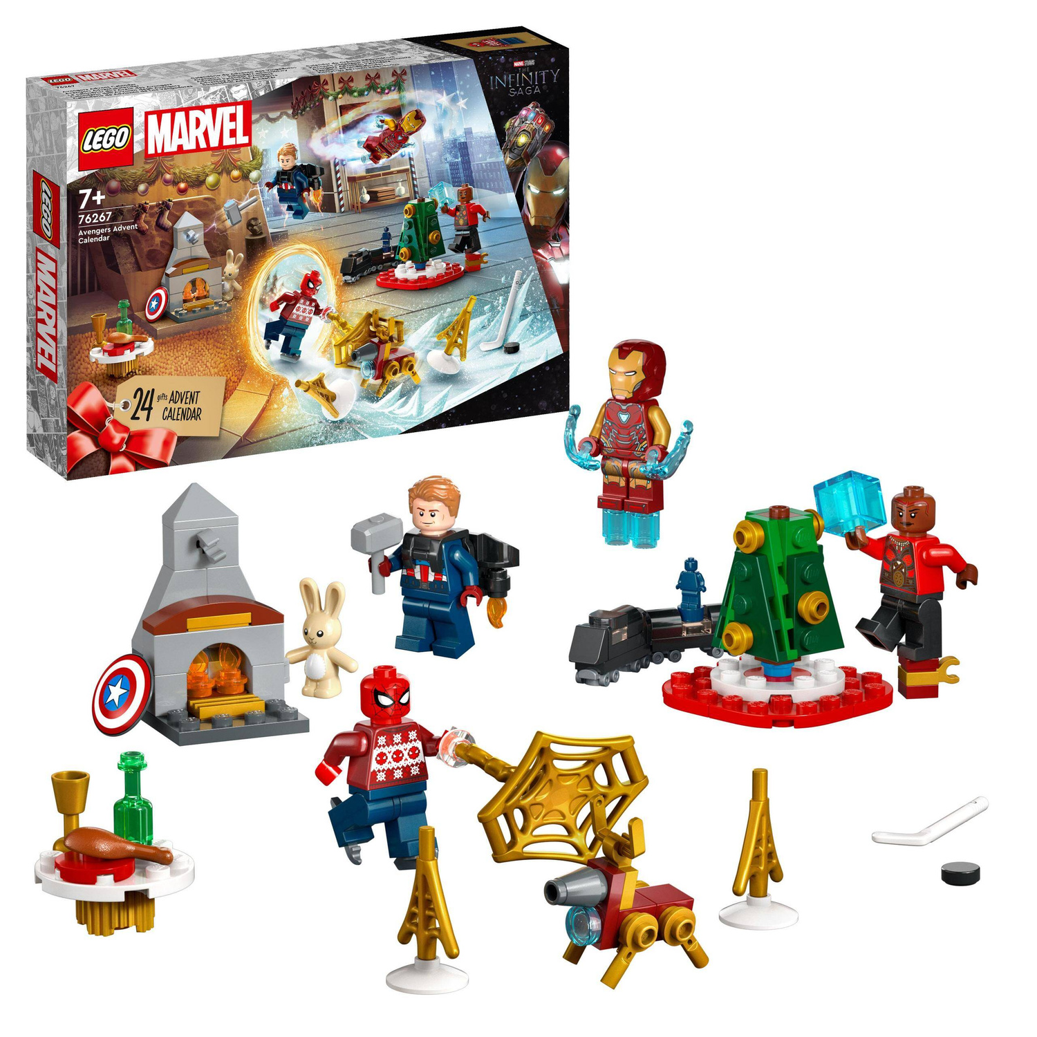 LEGO Marvel Avengers Super Heroes Kalendarz Adwentowy 243el. 7+ 76267_1