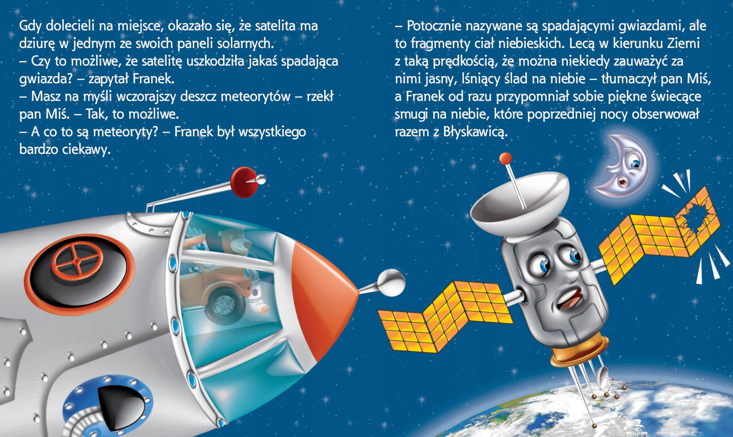 Samochodzik Franek ASTRONAUTA Zagadki Łamigłówki Karolina Górska 3+ SBM_3