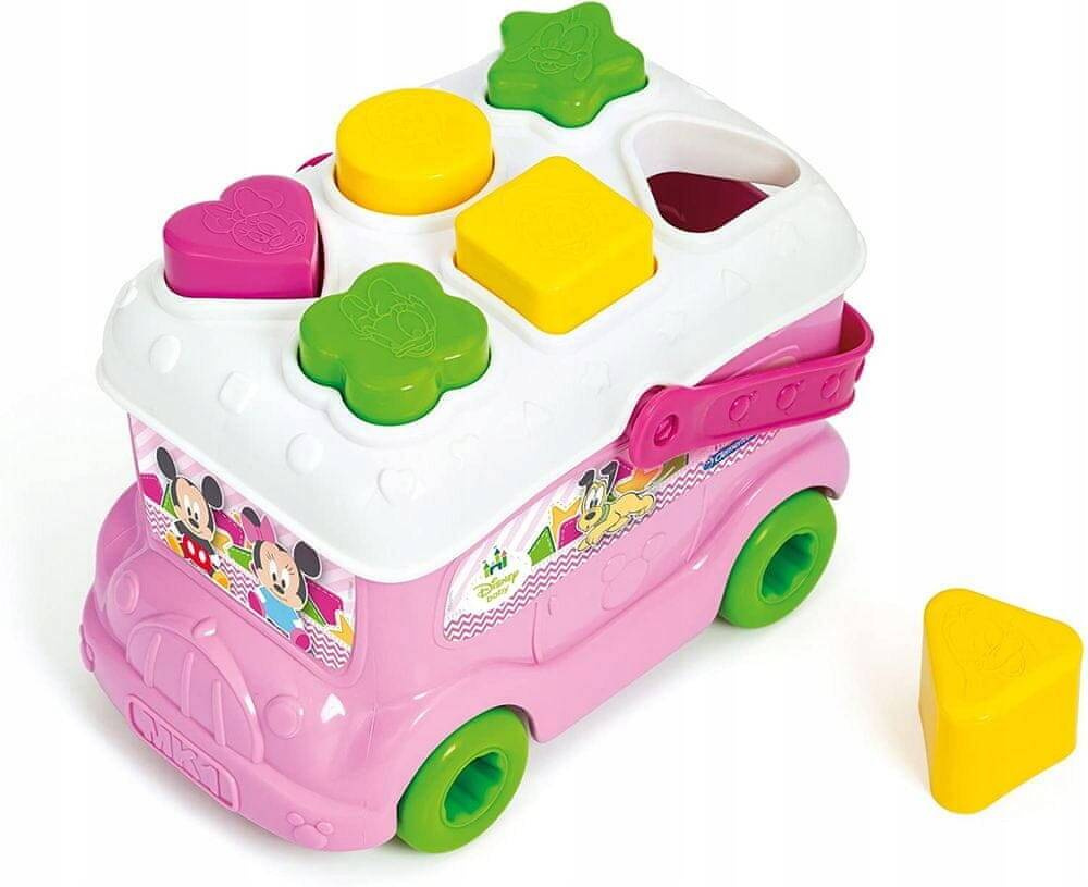 Auto Klocki Sorter Autobus Baby Minnie Disney 10M+ Clementoni_1