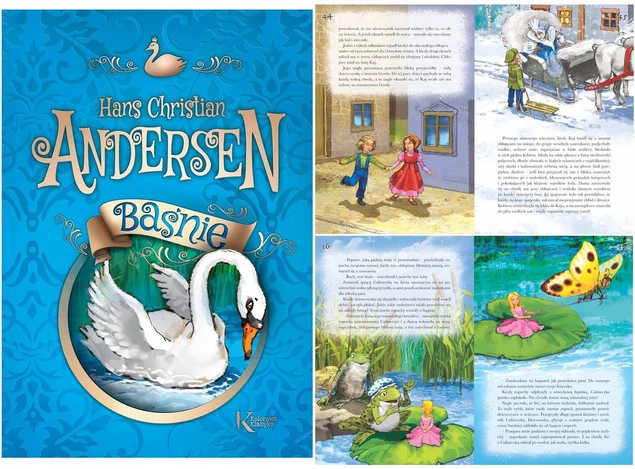 4x Pakiet Baśnie Polskie Andersen Bracia Grimm Babuni Kolorowa Klasyka Greg_2
