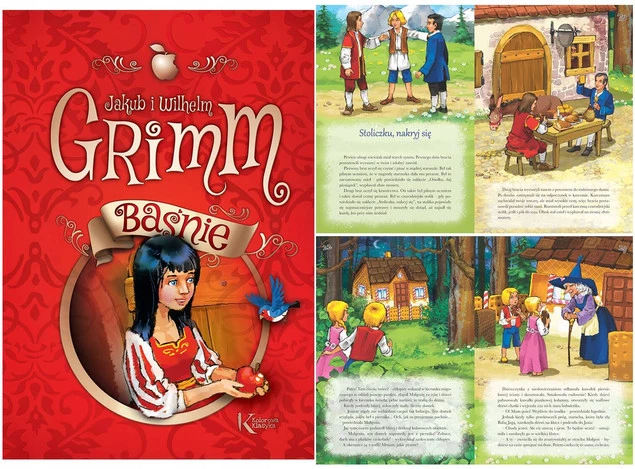4x Pakiet Baśnie Polskie Andersen Bracia Grimm Babuni Kolorowa Klasyka Greg_3