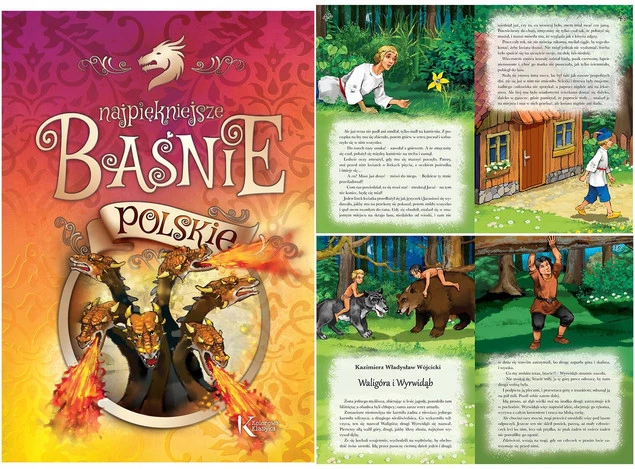 4x Pakiet Baśnie Polskie Andersen Bracia Grimm Babuni Kolorowa Klasyka Greg_5