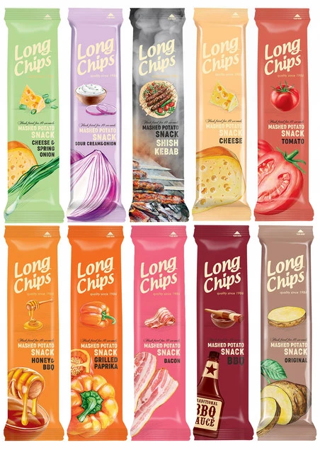 Long Chips Mix Smaków 10-pak