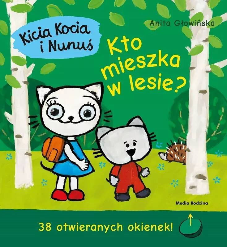 Kicia Kocia i Nunuś Kto Mieszka W Lesie? Anita Głowińska 2+ Media Rodzina_1