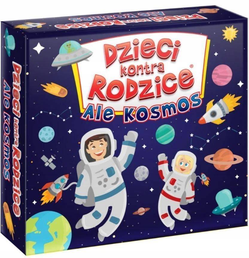 Dzieci Kontra Rodzice Ale Kosmos Rodzinna Gra W Pytania 5+ Kangur_1