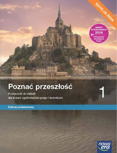 Poznać przeszłość 1 podręcznik historia liceum technikum zakres podstawowy Nowa Era