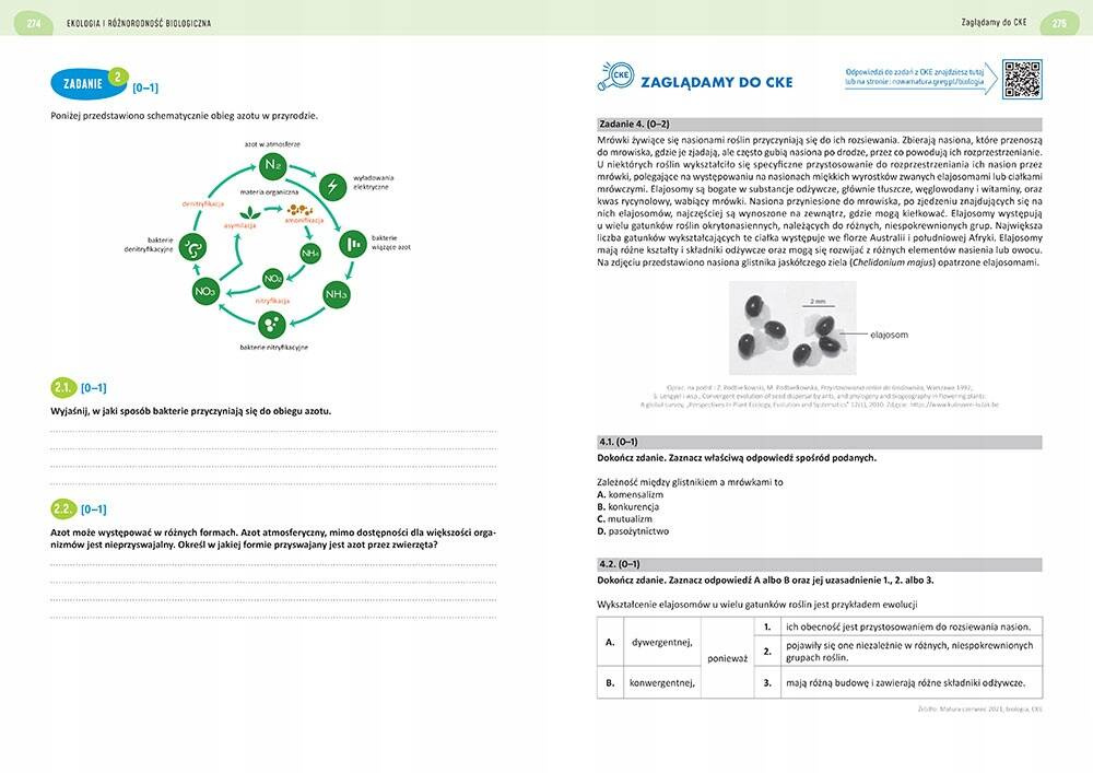 Nowa Matura 2024 Biologia Rozszerzona Liceum/Technikum Repetytorium Greg_2