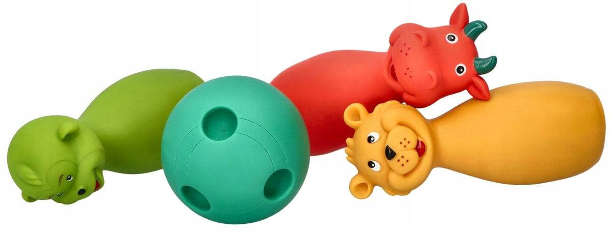 Mom's Care Miękkie Kręgle Sensoryczne Edukacyjne 4szt. 10M+ Hencz Toys_7