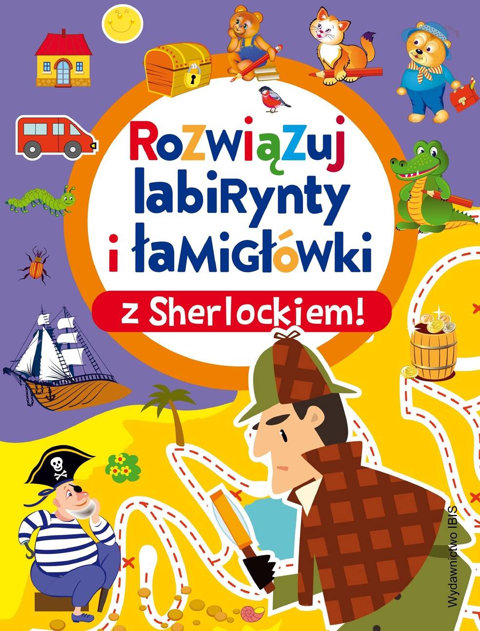 Rozwiązuj Labirynty I Łamigłówki Z Sherlockiem! 6+ IBIS_1