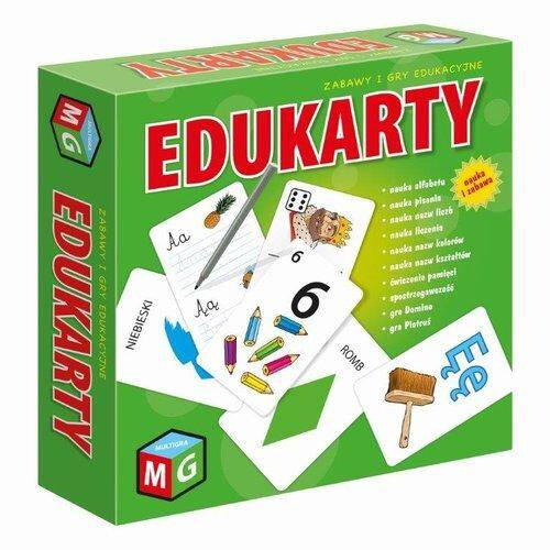 Edukarty Gry Edukacyjne Nauka Pisania Liczenia 5+ Multigra_2